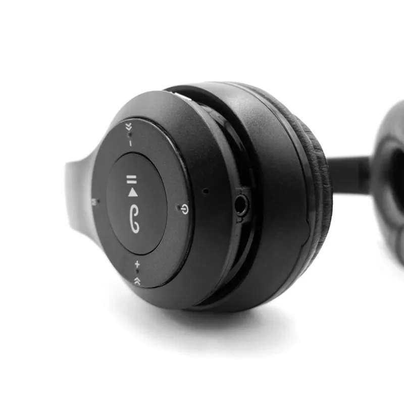 MEDIA-TECH EPSILION BT MT3591 Juhtmeta kõrvaklapid Bluetooth 4.2 Mikrofon Raadio FM Must
