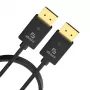 Akasa PROSLIM 8K DisplayPort.kaabel 8Ka60Hz - 2 m (AK-CBDP26-20BK)