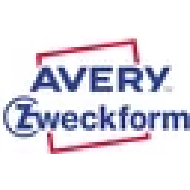 Avery Zweckform - Paber - püsiliimiga - Valge - 199,6 x 143,5 mm 600 silti (300 lehte x 2) saateetiketid (8018-300)