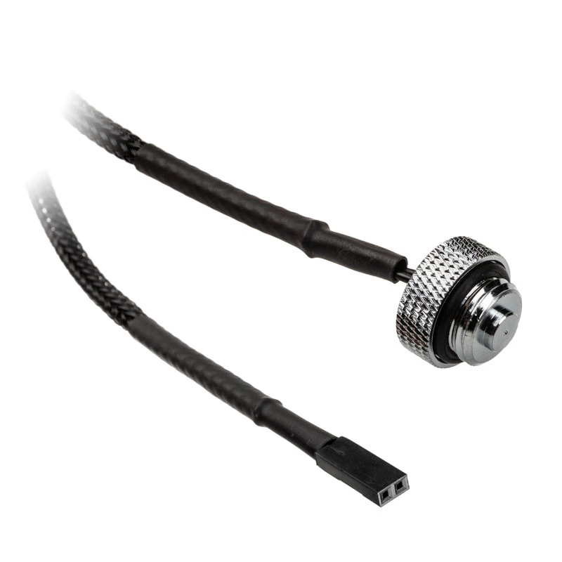 Temperatuuriandur XSPC Temperatursensor 2x G1/4 IG – kroom, 2x G1/4 emane