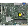 Super Micro SUPERMICRO X12SCA-F - Emaplaat - ATX - LGA1200 pesa - W480 kiibistik - USB-C Gen2, USB 3.2 Gen 1, USB 3.2 Gen 2 - Gigabit LAN, 2,5 Gigabit LAN - Pardagraafika - H