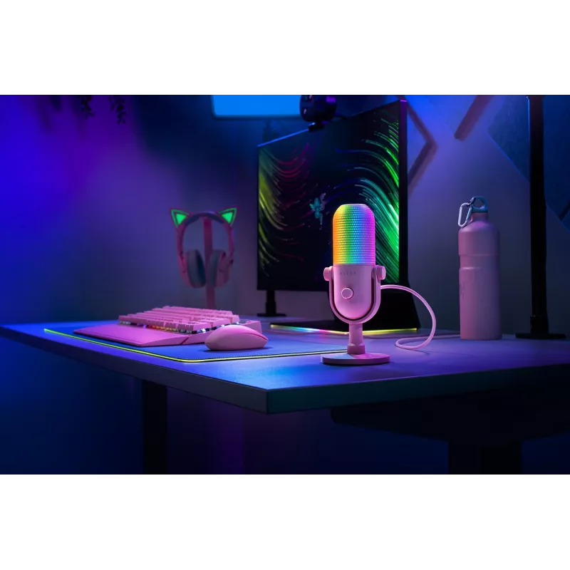 Razer Seiren V3 Chroma Roosa arvutimikrofon
