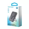 Akupank Vention 10000mAh Magnetic Wireless 20W, 1×USB-C, juhtmevaba laadimine, must