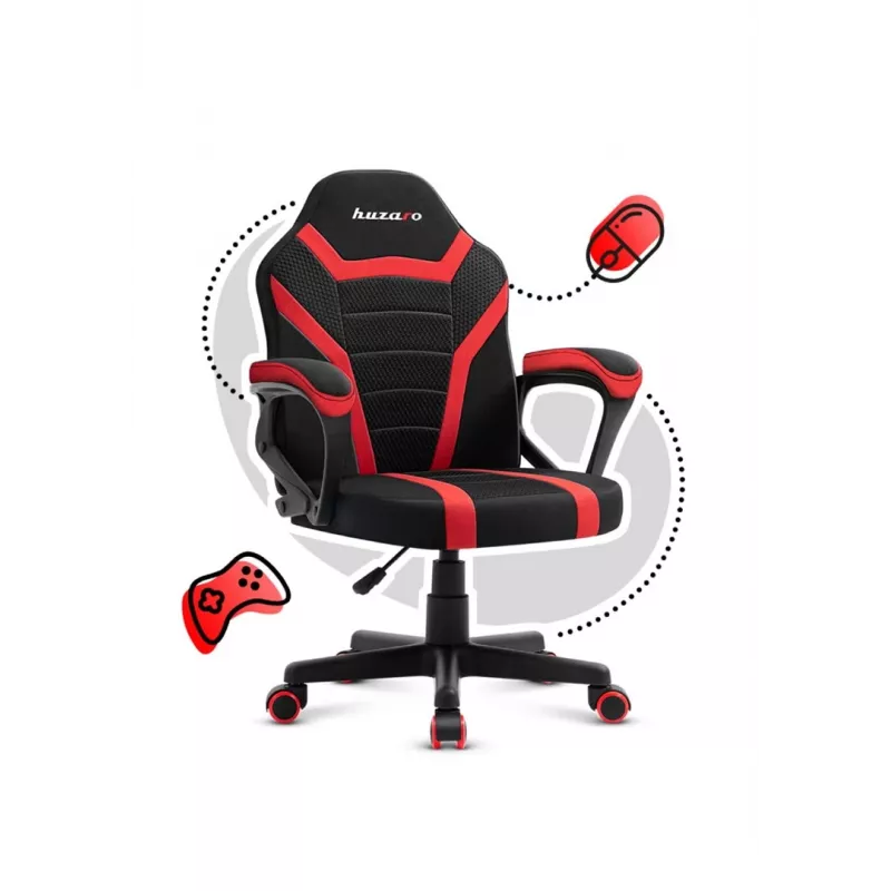Laste mänguritool Huzaro Ranger 1.0 Punane Mesh, must, punane