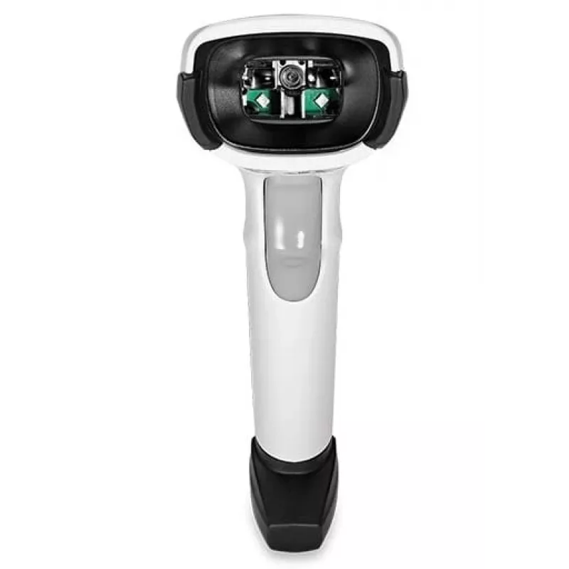 Zebra DS2208 käeshoitav vöötkoodiluger 1D/2D LED Must, Valge