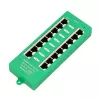 Extralink Gigabit PoE süstija 8 porti aktiivne, 8 porti Gigabit 802.3at/af, Mode A