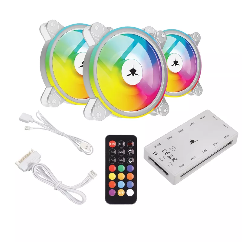 ARGB valgustuskomplekt White Shark Nebula-2 5V RGB (mudel NEBULA-2-W)