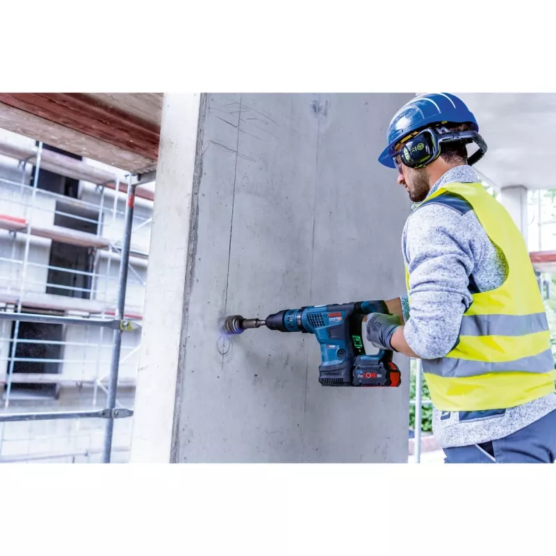 Bosch GBH 18V-36 C Professional 500 p/min SDS Max 6,1 kg Must, Sinine