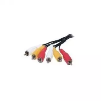 Audio kaabel ShiverPeaks BASIC-S 3x RCA - 3x RCA 5.0m