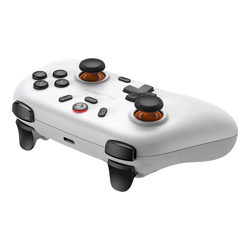 Juhtmeta mängukontroller GameSir T4n Lite Valge Bluetooth-ühilduv, juhtmeta, laetav