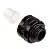 Fitting Alphacool 17471 — messing must, Ø22 mm, kõrgus 20 mm