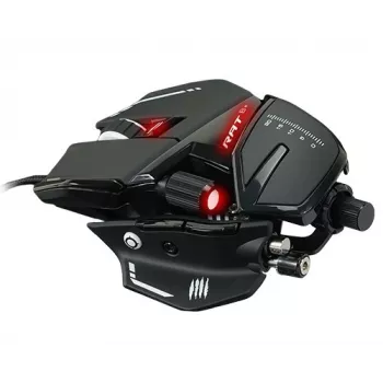 Mängurihiir Mad Catz R.A.T. 8+ — paremakäeline, optiline, 16000 DPI, 11 nuppu, USB Type-A, 145 g