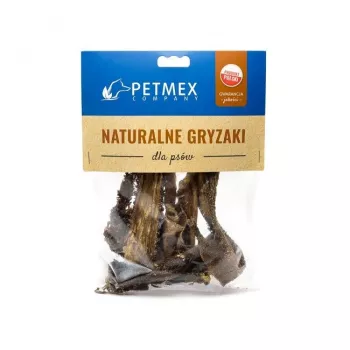 Koerte närimiskont PETMEX Beef Rumen 100 g — naturaalne veiselihapõhine närimiskont täiskasvanud koertele, hambakaitse, laktoosi- ja gluteenivaba