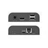 Digitus HDMI KVM IP-vastuvõtja 4K/60Hz juhtmega 200m