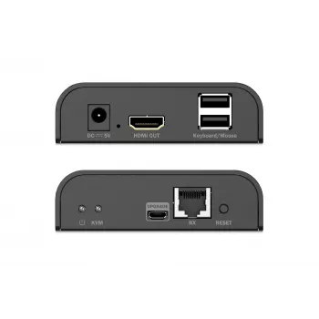 Digitus HDMI KVM IP-vastuvõtja 4K/60Hz juhtmega 200m