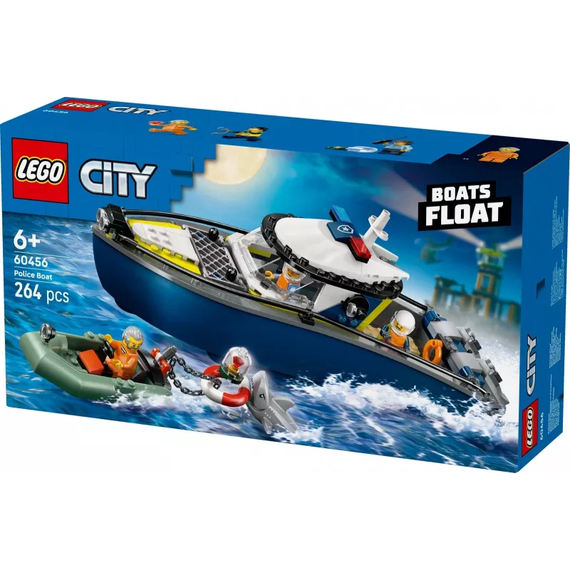 LEGO CITY 60456 Politseipaatide tagaajamine