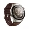 Nutikell HUAWEI WATCH 5 Classic 46 mm, 1.38 tolli AMOLED 466×466, puuteekraan, GPS, hõbedane korpus, pruun rihm