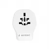 Seinareisiadapter GEMBIRD TPA-1A2C20-02-W 20W — 1×USB-A + 2×USB-C, Type G pistik, 100–250V, valge