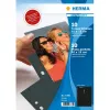 Fototaskud HERMA Fotophan 10x15 cm portree must 10 tk