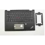 Lenovo 02HL518 ülemine kaas koos klaviatuuriga, saksa paigutus, must