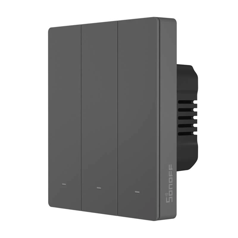 Nutikas seinälüliti Sonoff M5-3C-80 Wi‑Fi — 3‑kanaliga, seinale paigaldatav nutikas lüliti, mudel M5-3C-80