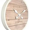 NeXtime kell 3134wi Plank, Ø50 cm, sein, valge