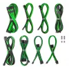 CableMod 12V-2x6 12VHPWR ModMesh kaablikomplekt C-Series Pro PCIe toite jaoks CM-PCSR-16X2KIT-NKKLG-R-SS