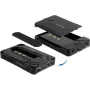 HDD/SSD korpus DeLOCK 42020 Must 2,5-tolline USB USB-C 10 Gbit/s