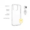Seljakate FIXED AntiUV Apple iPhone 16 Pro Max jaoks, TPU läbipaistev