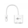 Goobay USB-C™ Multiport Adapter HDMI, valge, 0,145 m - laiendab USB-C™ seadet HDMI™-pistikuga (62110)