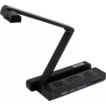 Optoma DC455 - digitaalne dokumendikaamera – värviline – 13 000 000 pikslit – 1920 x 1080 – 1080p – heli – VGA, HDMI – USB 2.0 – alalisvool 5 V (DC455)