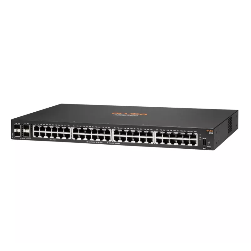 HPE Aruba 6100 Hallatav 48G 4SFP+ Lüliti