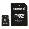 MÄLU MICRO SDHC 16GB C10/W/ADAPTER 3413470 INTENSO
