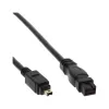 FireWire 400 kuni 800 kaabel InLine 34901 1m Isane/Isane Must