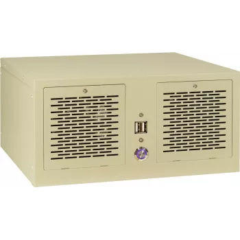 Mini server case INTER-TECH IPC S34N with 2x USB 2.0 and 2x 80mm fans
