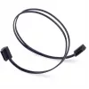SATA-kaabel Silverstone CP11 0,3 m Must