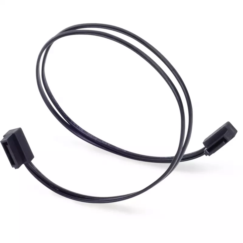 SATA-kaabel Silverstone CP11 0,3 m Must