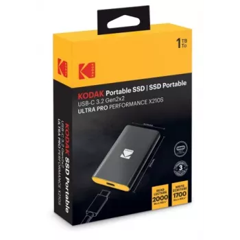 Kaasaskantav SSD Kodak X210 S 3.2 Gen2 1TB EKSSD1TX210SK