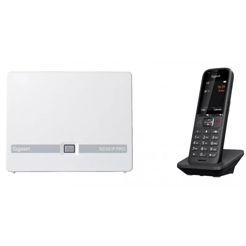 Gigaset N530 IP PRO + S700H PRO DECT-telefon, helistaja ID, antratsiit
