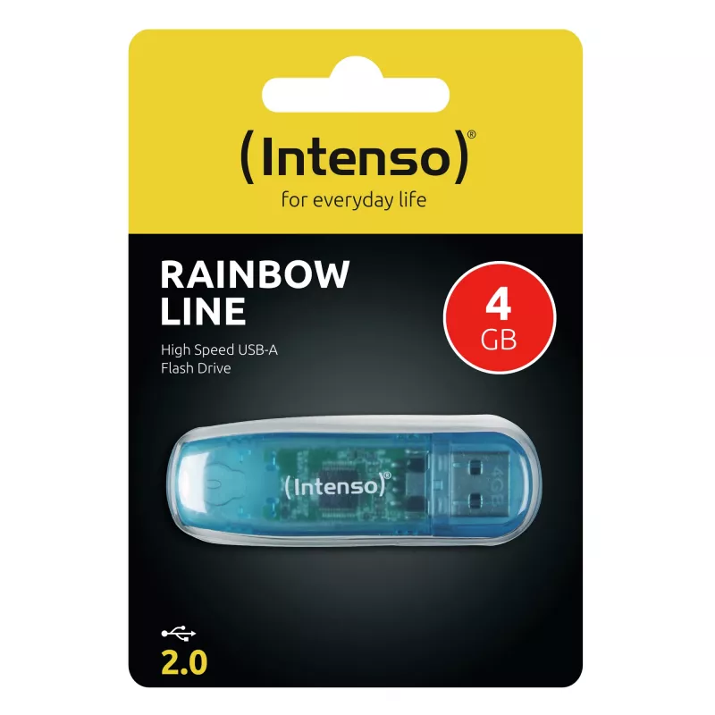 USB-mälupulk Intenso 4 GB USB Type-A 2.0 Sinine