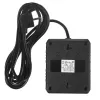 Pikendusjuhe MACLEAN MCE388 B — 2 pistikupesa, 3×USB A, 110–120 V 50/60 Hz, 2500 W, 3 m kaabel, must