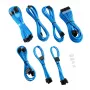 Toitekaablikomplekt CableMod C-Series PRO ModMesh RM Must Label Hellblau CM-PCSR-16P3KIT-NKLB-R arvuti toiteplokile