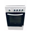 Gaasipliit MPM MPM-54-KGF-21, 4 põletiga pliidiplaat, 60 cm, gaas, valge, energiaklass A