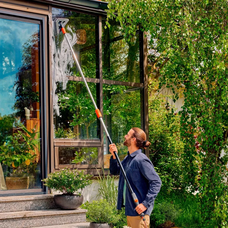 Voolikuhoidja GARDENA 18804-20 Alumiinium Must Oranž 2,6 m