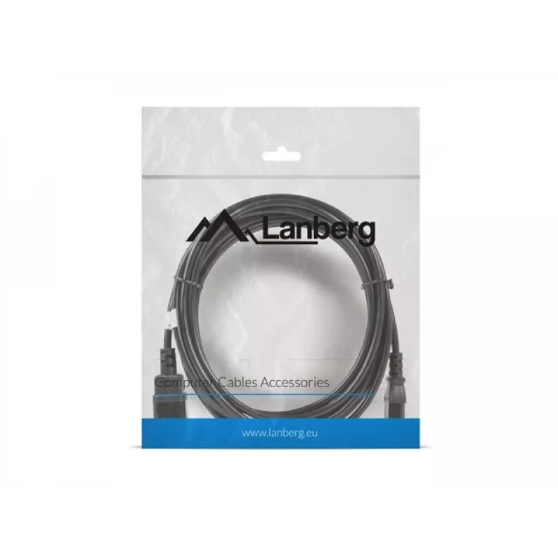 Lanberg C13-C14 VDE toitekaabel, 5m (ca-c13e-11cc-0050-bk)
