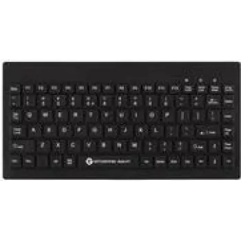 Wired Medical klaviatuur GETT TKG-088-GCQ-IP68-KGEH Must USB 2.0 German layout, washable, IP68