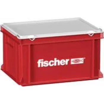 FISCHER transpordikast 091425 — 400 x 300 x 237 mm, plastikust hoiustamis-/transpordikonteiner