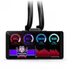 Phanteks Glacier One 360M25 LCD AiO-vedelikjahutus, 6-tolline ekraan - 360 mm, must