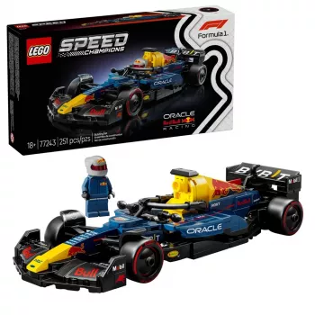 LEGO Speed Champions 77243 Oracle Red Bull Racing RB20 F1 Võidusõiduauto