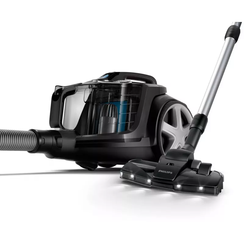 Silindertolmuimeja Philips PowerPro Expert FC9747/09 — 900 W, 2 L kotita, HEPA, must